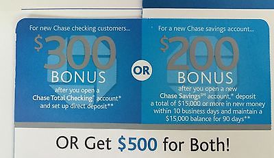 chase savings 200 coupon